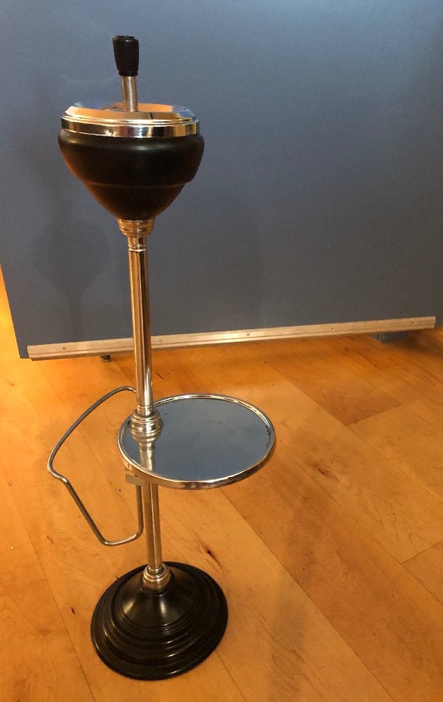 Vintage staande asbak uit de jaren 60, Ophalen, Gebruikt, Asbak