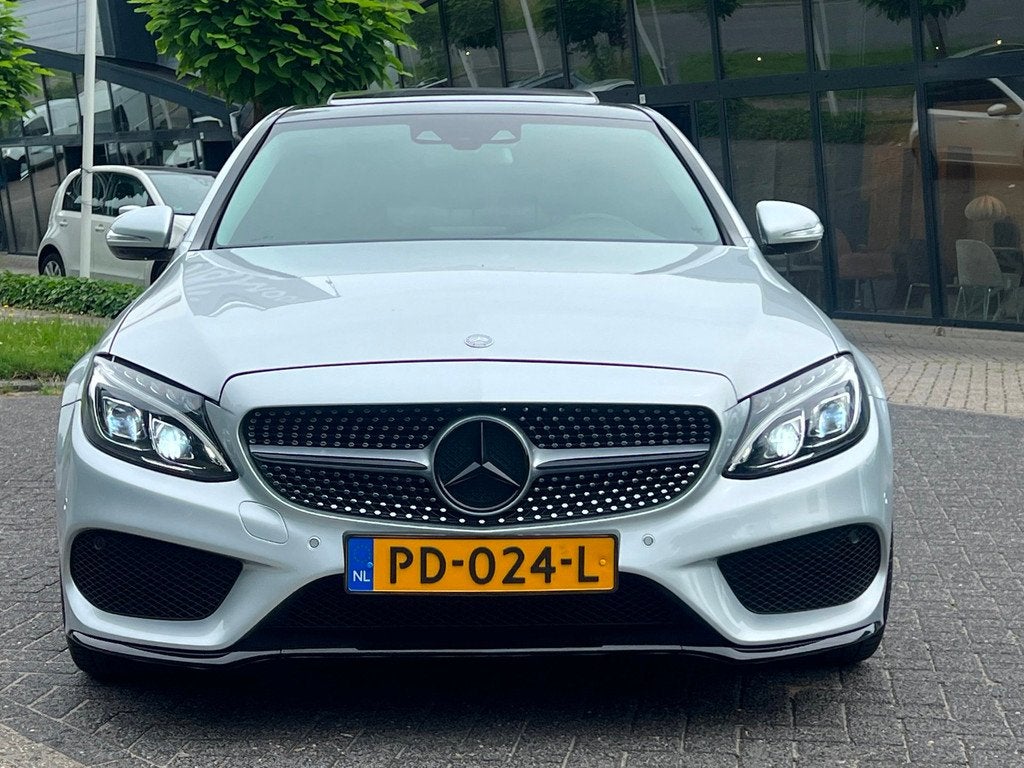 Mercedes-Benz C-klasse AMG 220 CDI PANO LED LEDER NAVI AUTOM, Automaat, Achterwielaandrijving, 4 cilinders, 23 km/l
