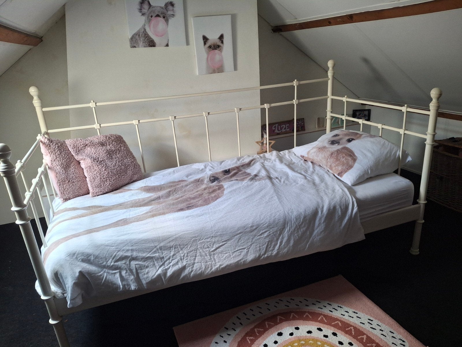 1 persoons bed, Ophalen