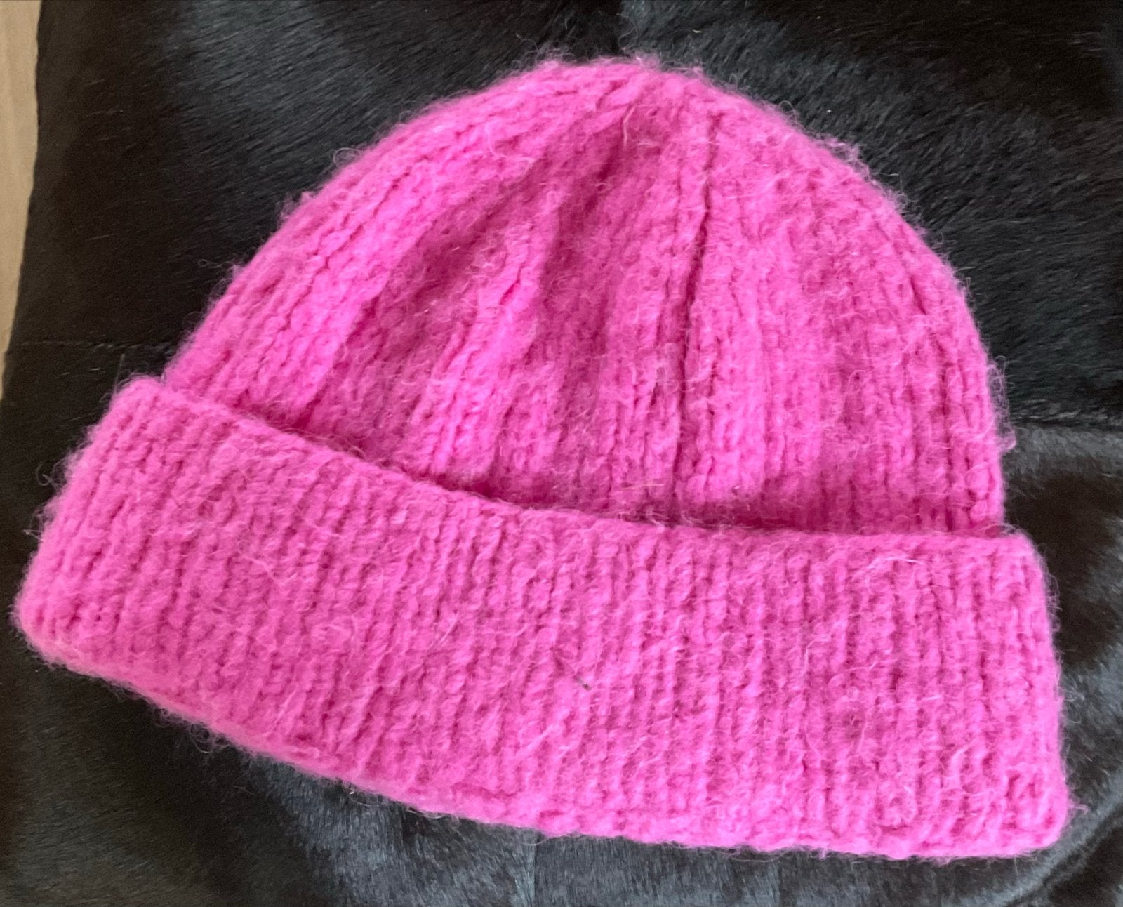 INTI Alpaca Muts - Roze, Ophalen of Verzenden, Zo goed als nieuw, Muts