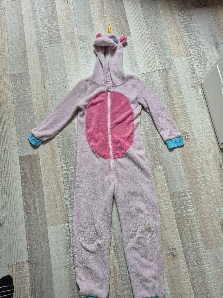 Onesie unicorn maat 122-128, Ophalen of Verzenden, Meisje, Nacht- of Onderkleding