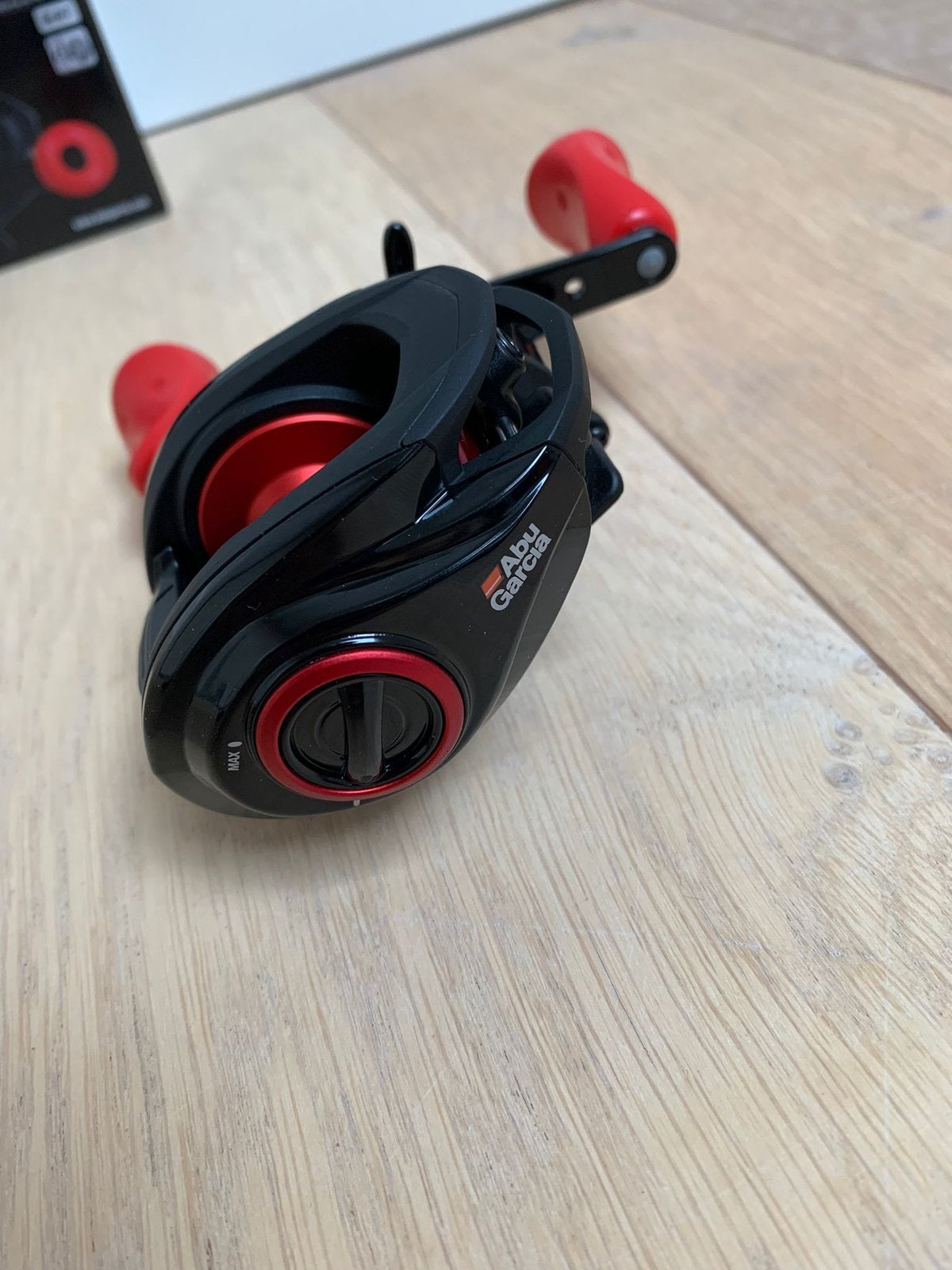 Nieuwe Abu Garcia Max X LH reelmolen, 5 lagers, Abu garcia, Molen, Nieuw, Ophalen of Verzenden