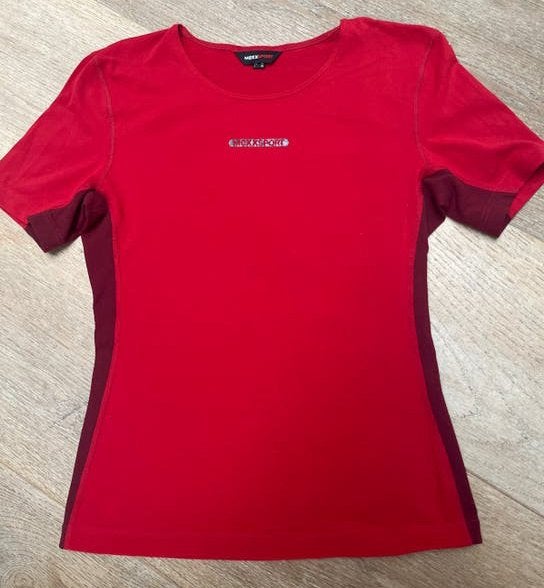 Mexx Sport T-shirt - Rood - Maat M, Kleding | Dames, Maat 38/40 (M), Overige typen, Ophalen of Verzenden, Gedragen