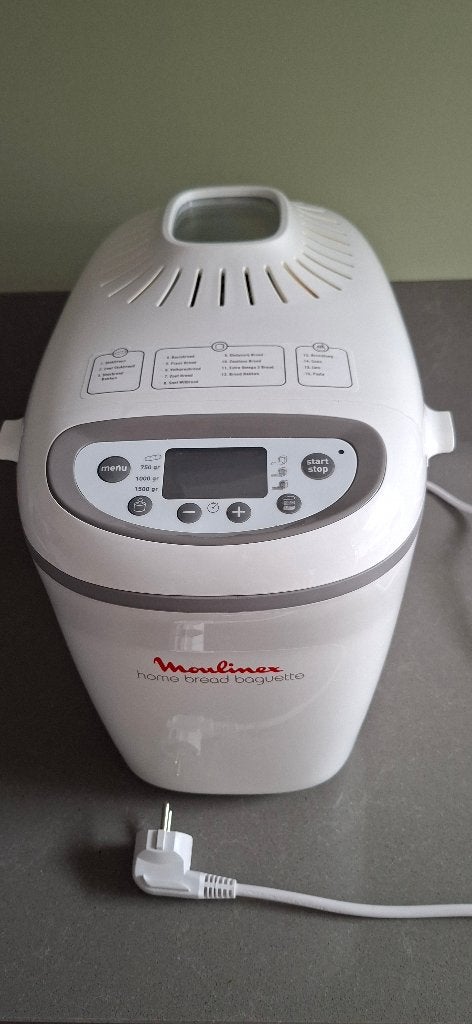 broodbakmachine, Witgoed en Apparatuur, Broodbakmachines, Kijkvenster, Zo goed als nieuw, 1200 tot 1600 gram deeg, Ophalen