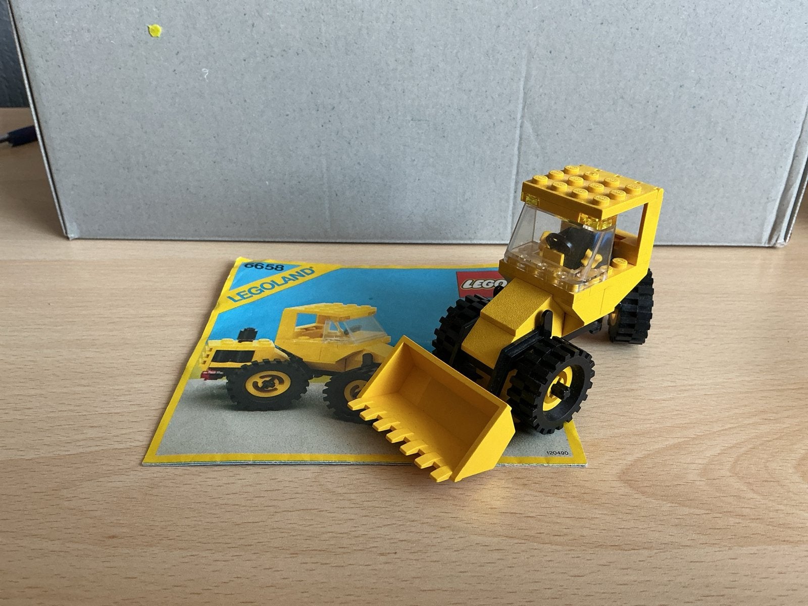 LEGO Legoland 6658 Bulldozer met instructieboekje, Ophalen, Gebruikt, Overige merken