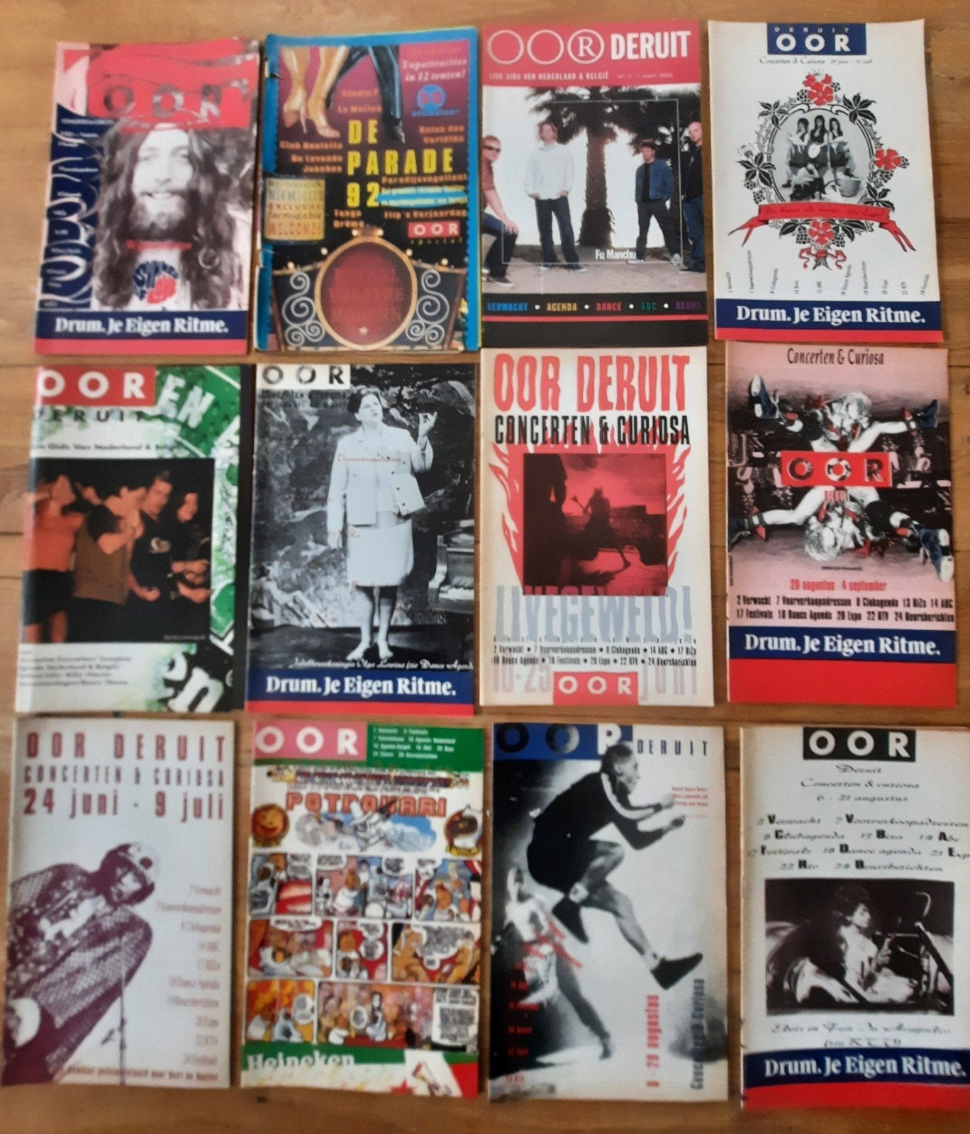 muziekblad OOR  Collectie (36 stuks), Ophalen of Verzenden, Gelezen, Muziek, Film of Tv