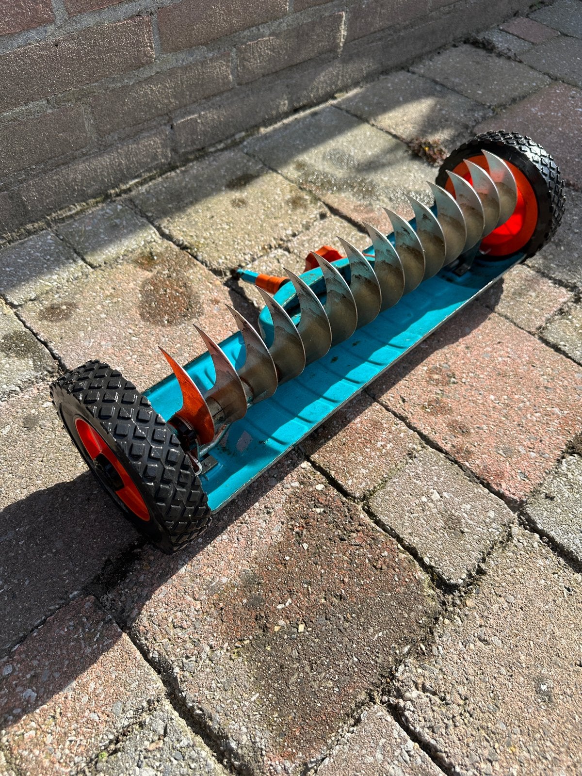 Gardena handmatige verticuteermachine, Ophalen, Gebruikt
