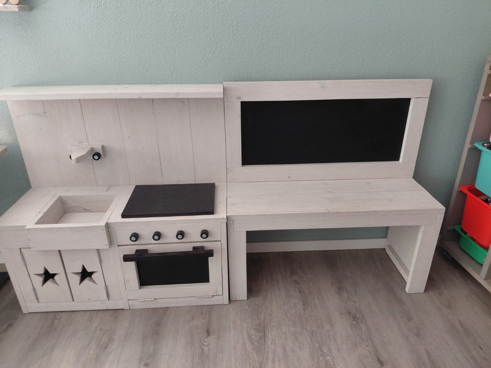 Houten Speelkeuken, Ophalen, Gebruikt, Jongen of Meisje