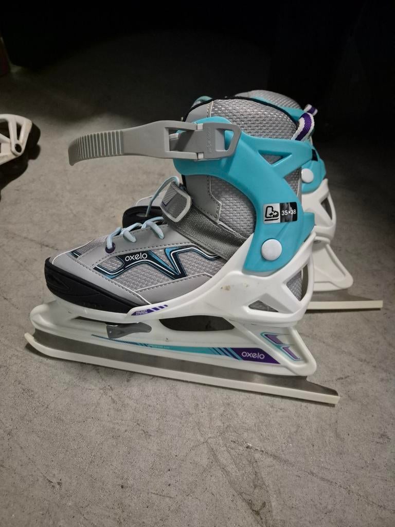 Kinderschaatsen 35-38 Oxelo, Ophalen, Zo goed als nieuw, IJshockeyschaatsen, Overige merken