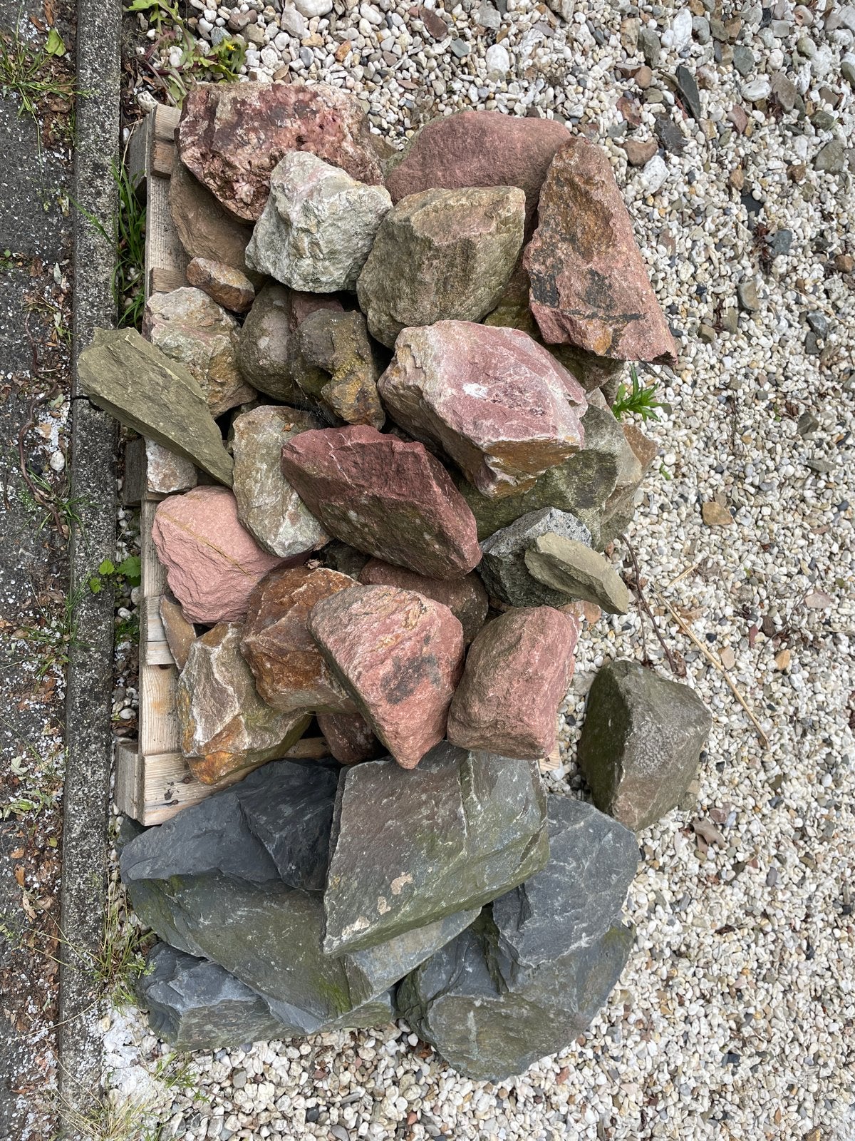 Diverse sierkeien Grauwacke voor tuin of landschap, Ophalen, Overige materialen, Zo goed als nieuw, Kei