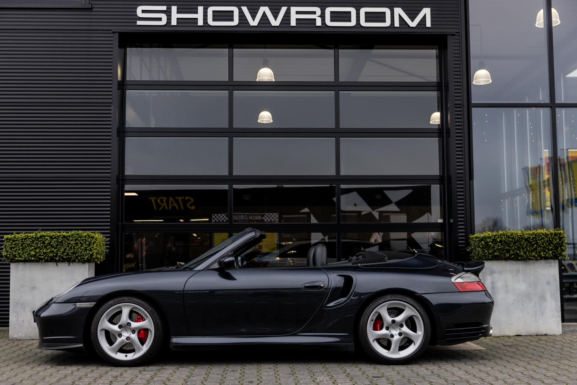 Porsche 911 Cabrio 996 3.6 Turbo, 420 PK NL Auto, Hardtop, T, Auto's, Porsche, Automaat, Gebruikt, Zwart, 1675 kg