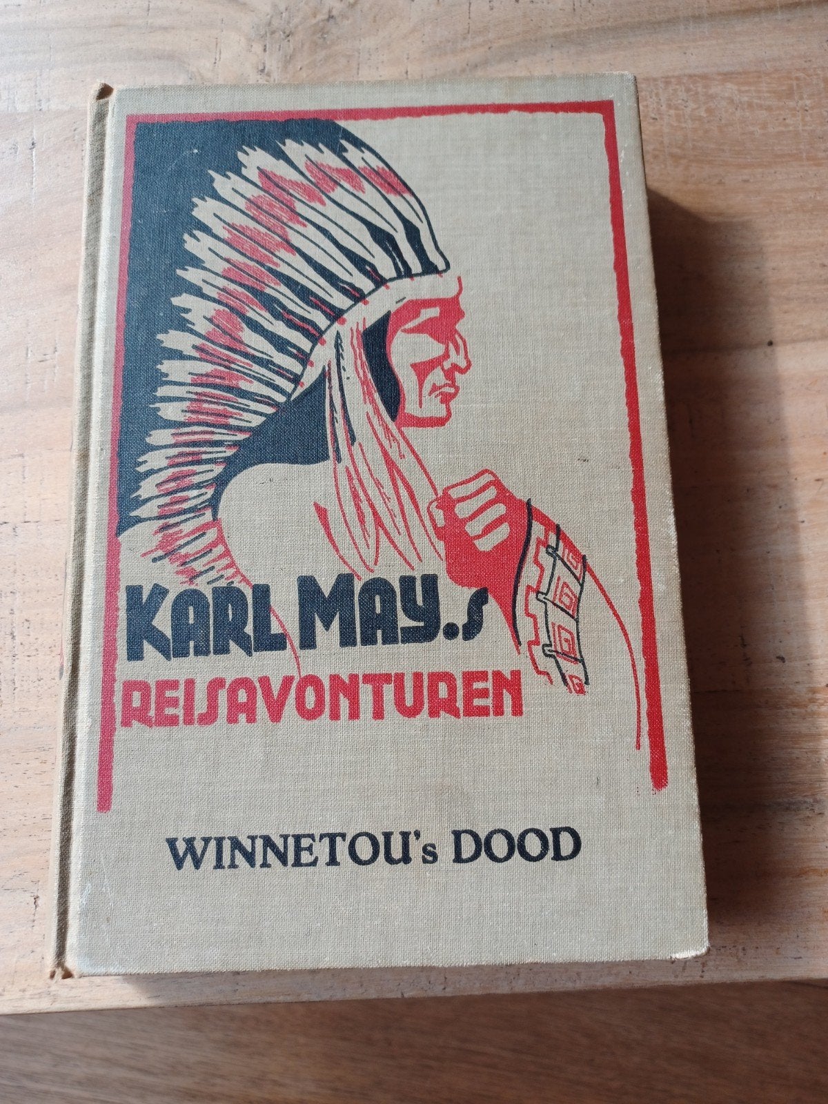 Karl May - Winnetou's Dood - Oude Uitgave, Ophalen of Verzenden, Gelezen, Karl May