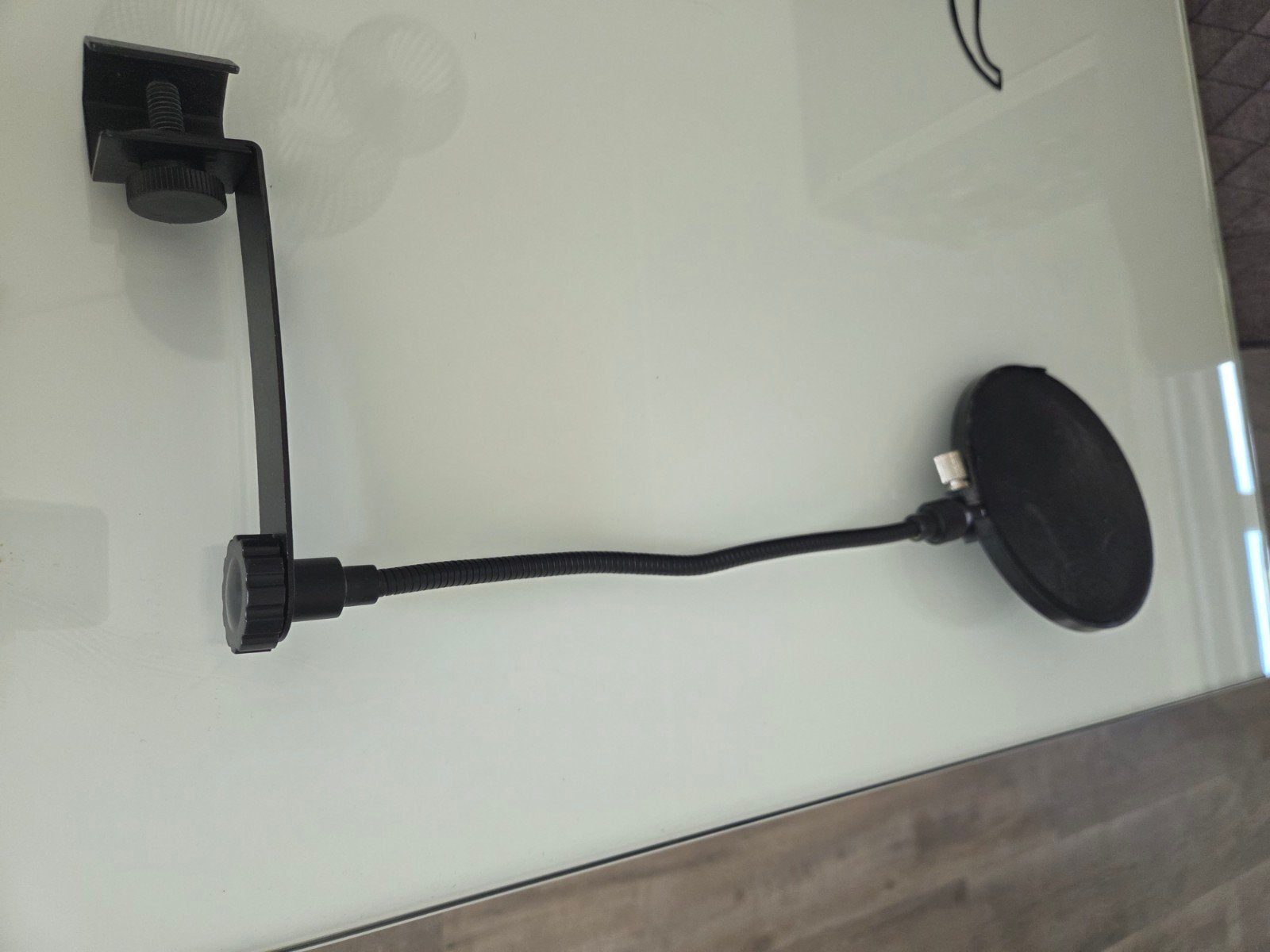 Popfilter voor microfoon met klembevestiging, Ophalen of Verzenden, Zo goed als nieuw, Overige typen