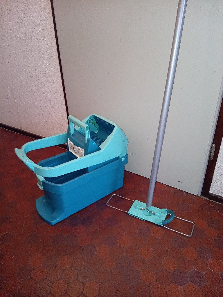 Leifheit dweilemmer met pers en stok, Ophalen of Verzenden