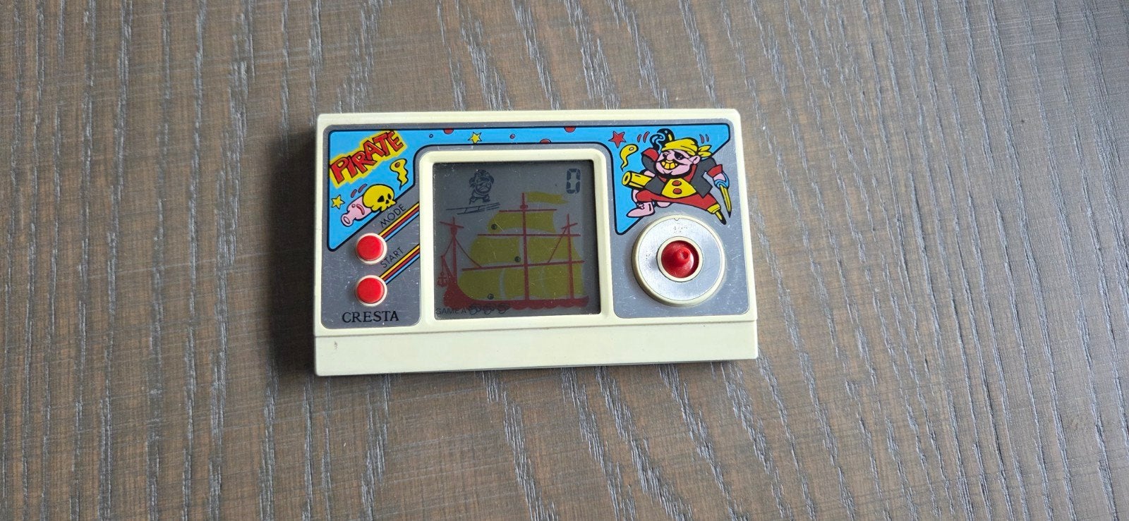 Cresta Game & Play Pirate - Oldschool LCD Handheld Game, Ophalen of Verzenden, Gebruikt, Avontuur en Actie
