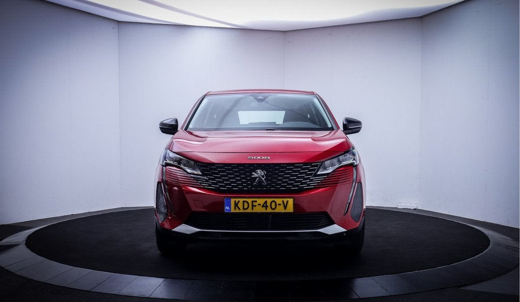 Peugeot 5008 1.2T 7p ESSENCE PACK FULL LED | NAVI | 360 CAM, Stof, Zwart, 1199 cc, 1404 kg