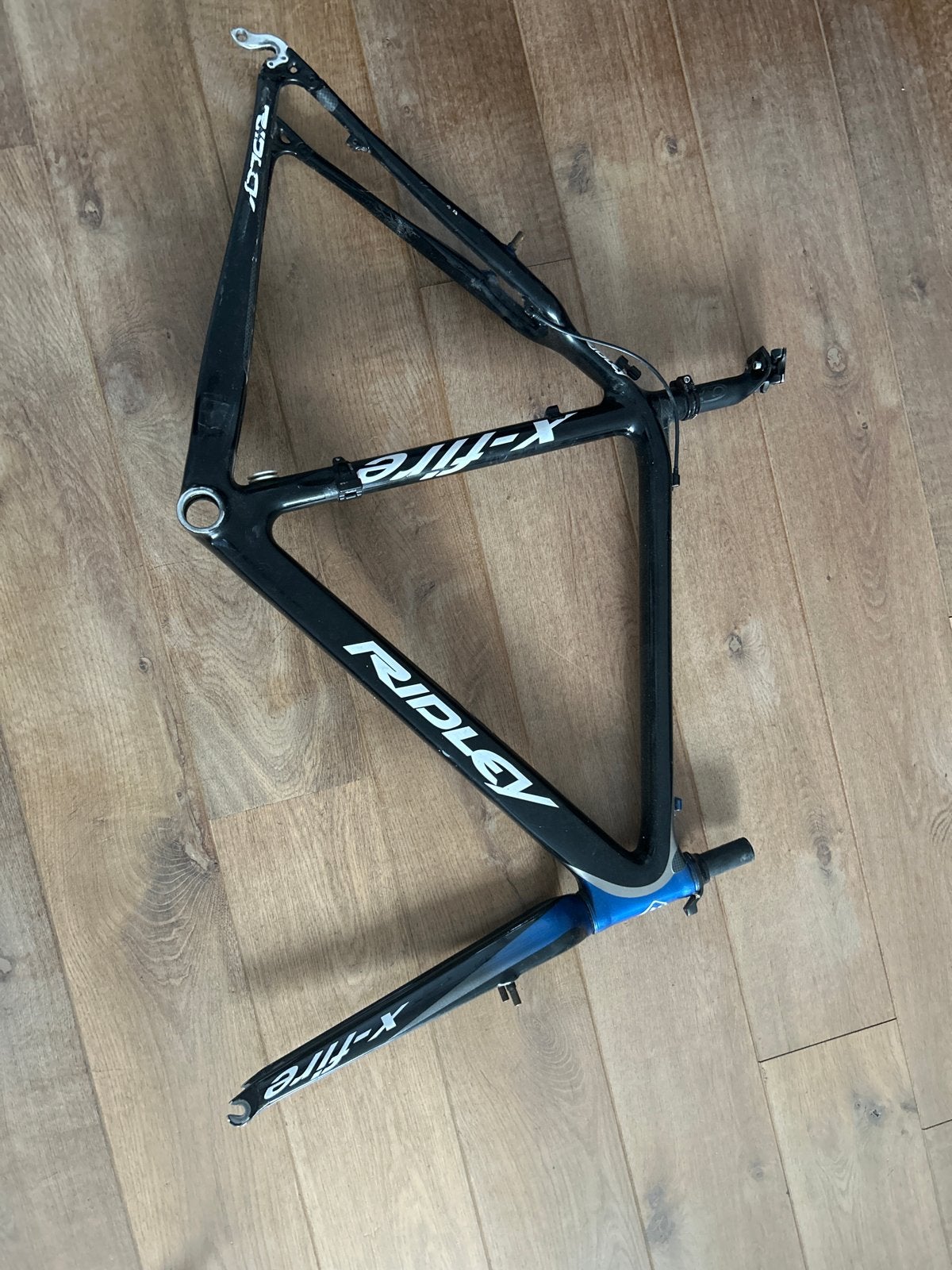 Ridley X-Fire Cyclocross Frame Maat 54 carbon, Fietsen en Brommers, Frame, Gebruikt, Ophalen of Verzenden, Racefiets