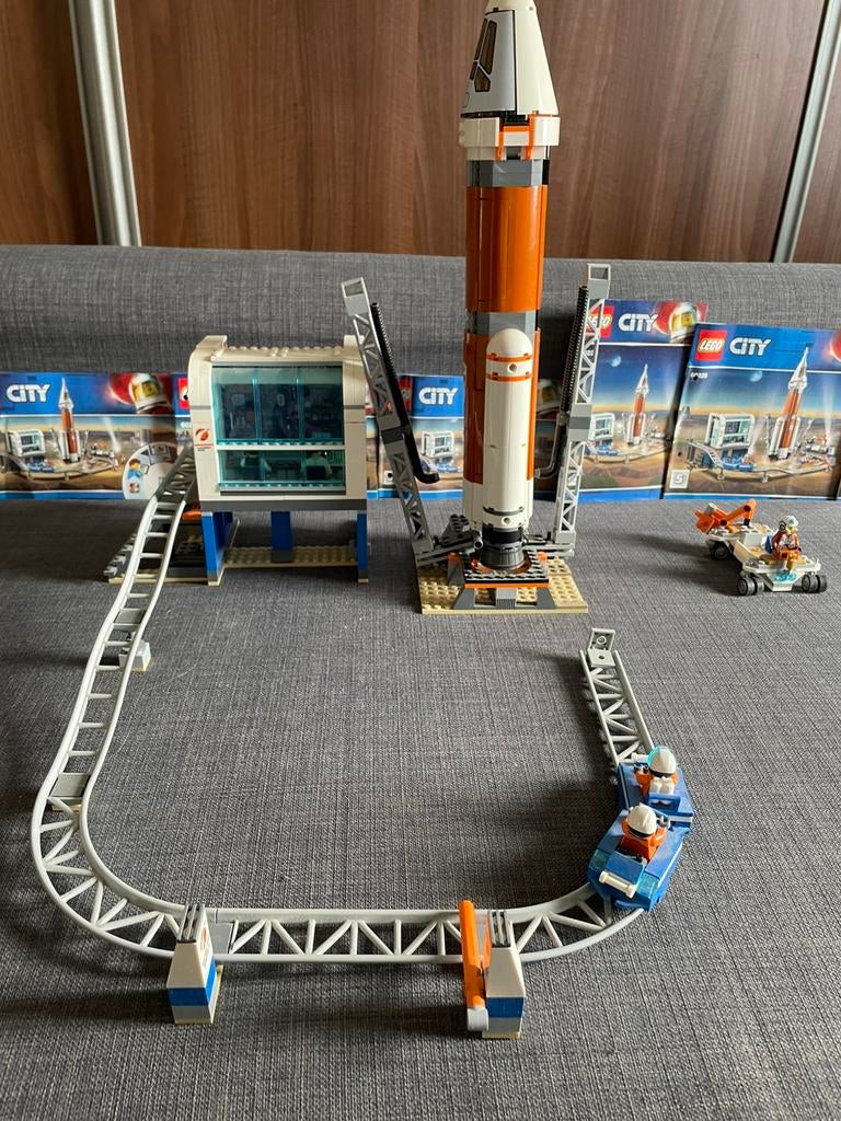 Lego set raket naar de maan, Ophalen, Lego, Complete set, Compleet