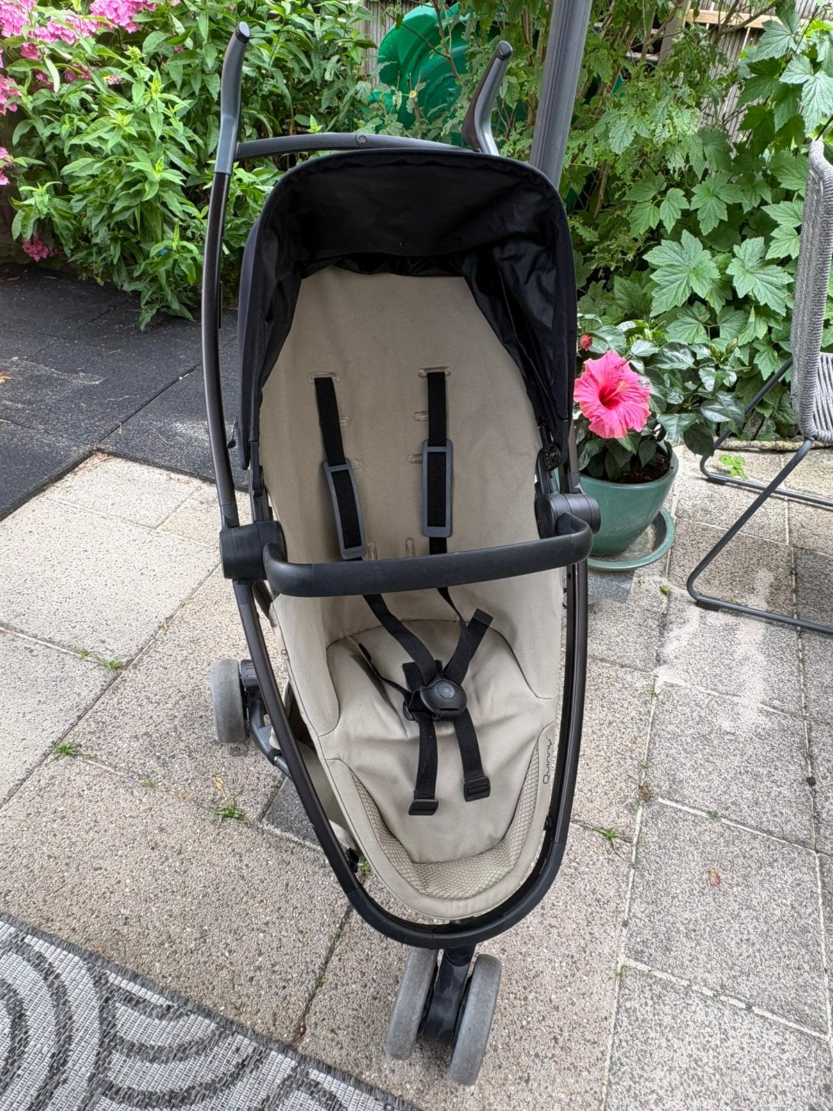 Quinny Zapp Flex Buggy Zand/Zwart, Ophalen, Gebruikt, Quinny, Voetenzak