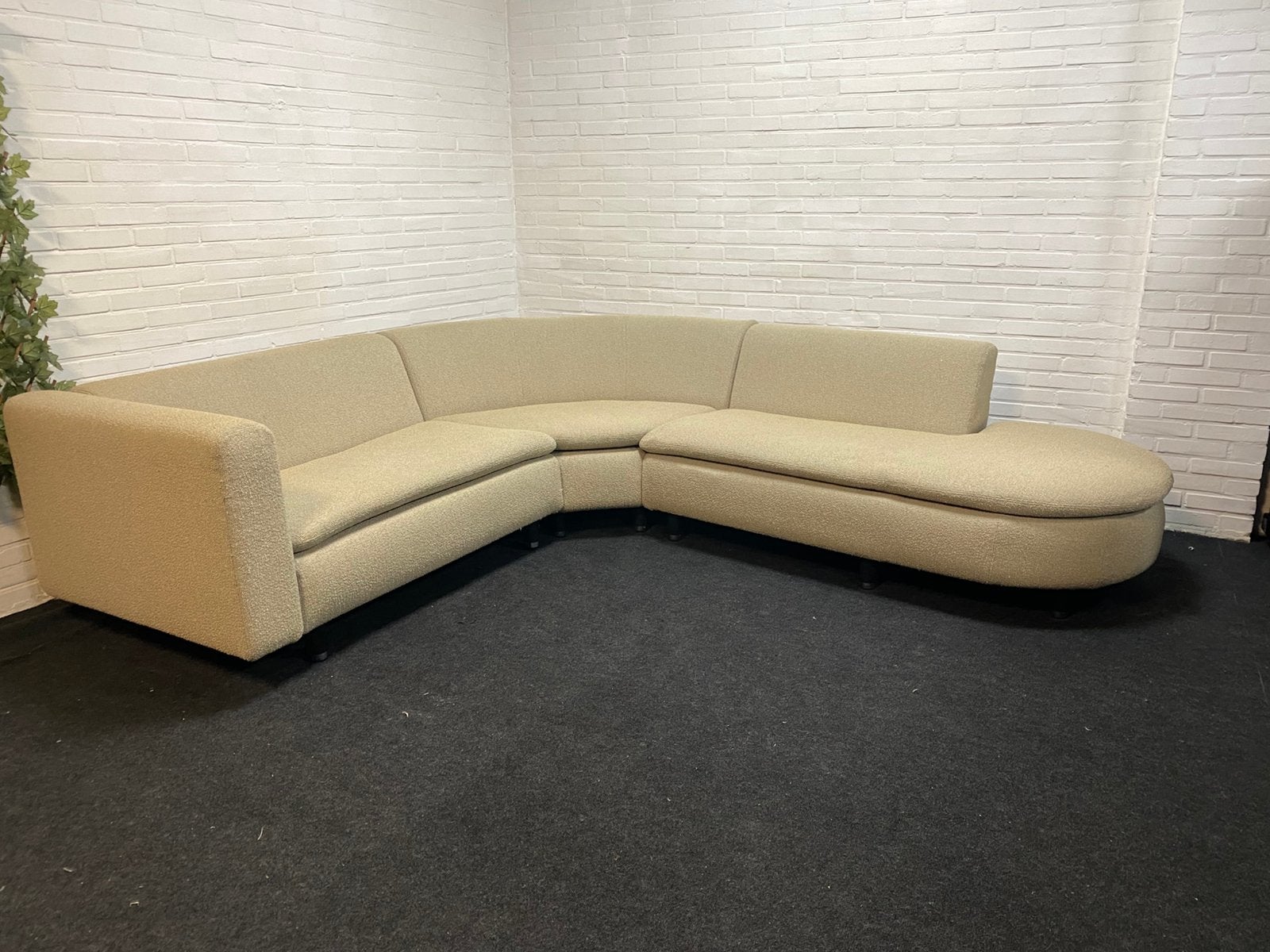 Gelderland hoekbank - boucle - vintage, Ophalen of Verzenden, Gebruikt