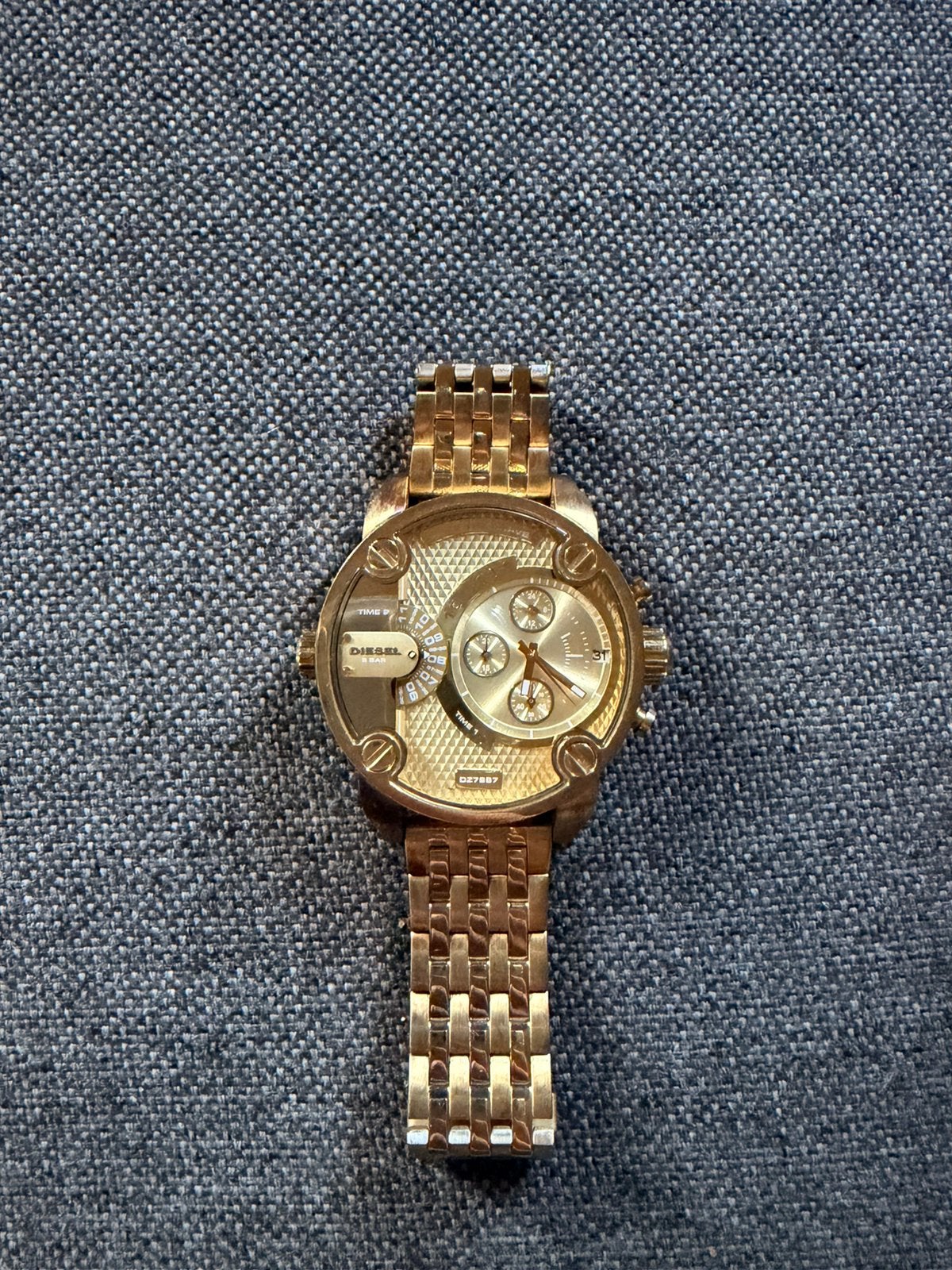 Diesel Horloge, Overige merken, Staal, Gebruikt, Staal