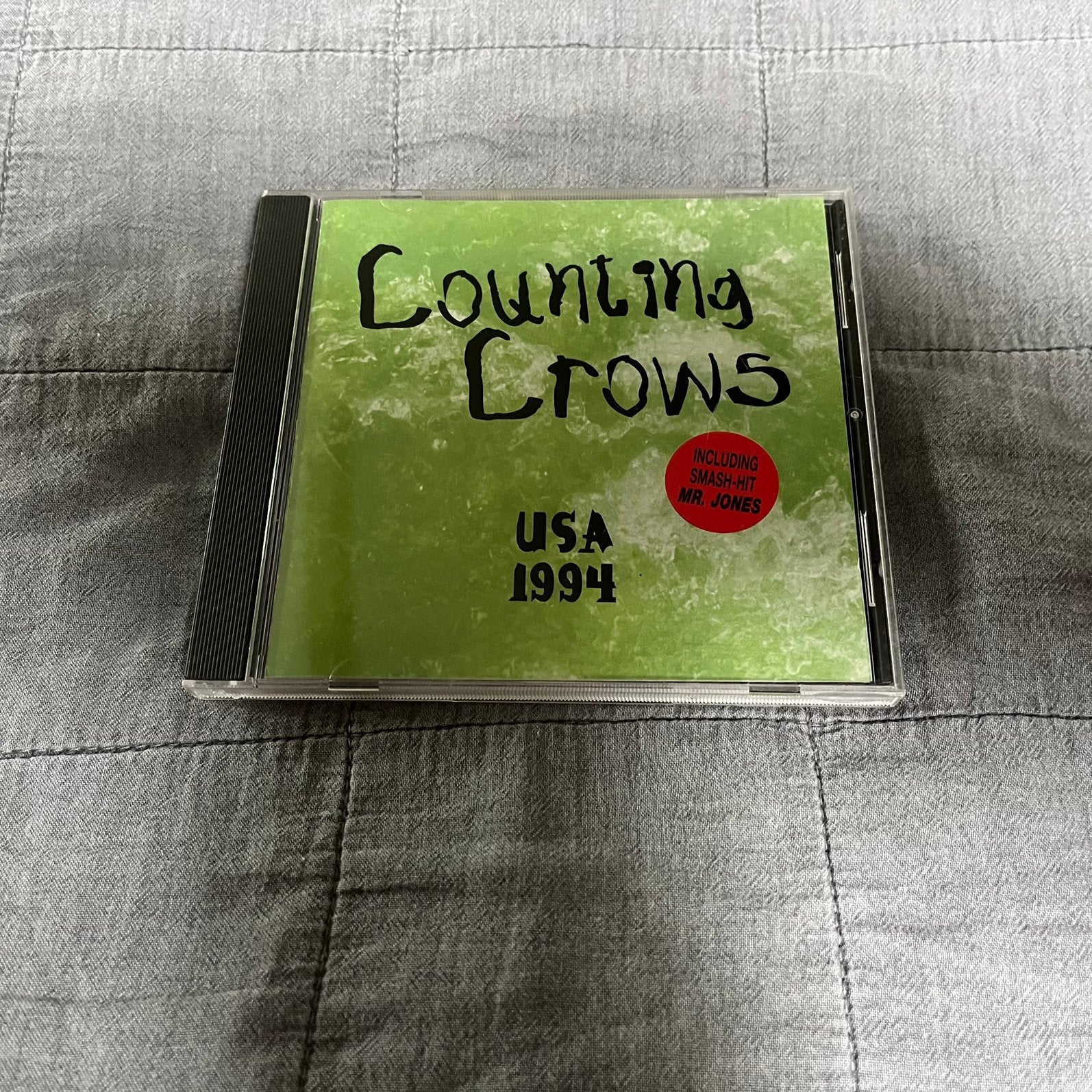 Counting Crows – USA 1994 (Zeldzame Live CD Bootleg), Ophalen of Verzenden, Zo goed als nieuw, Alternative Rock