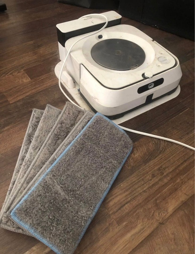 iRobot Braava Jet m6 Dweilrobot - Werkt goed, Witgoed en Apparatuur, Ophalen, Gebruikt, IRobot, Dweilfunctie