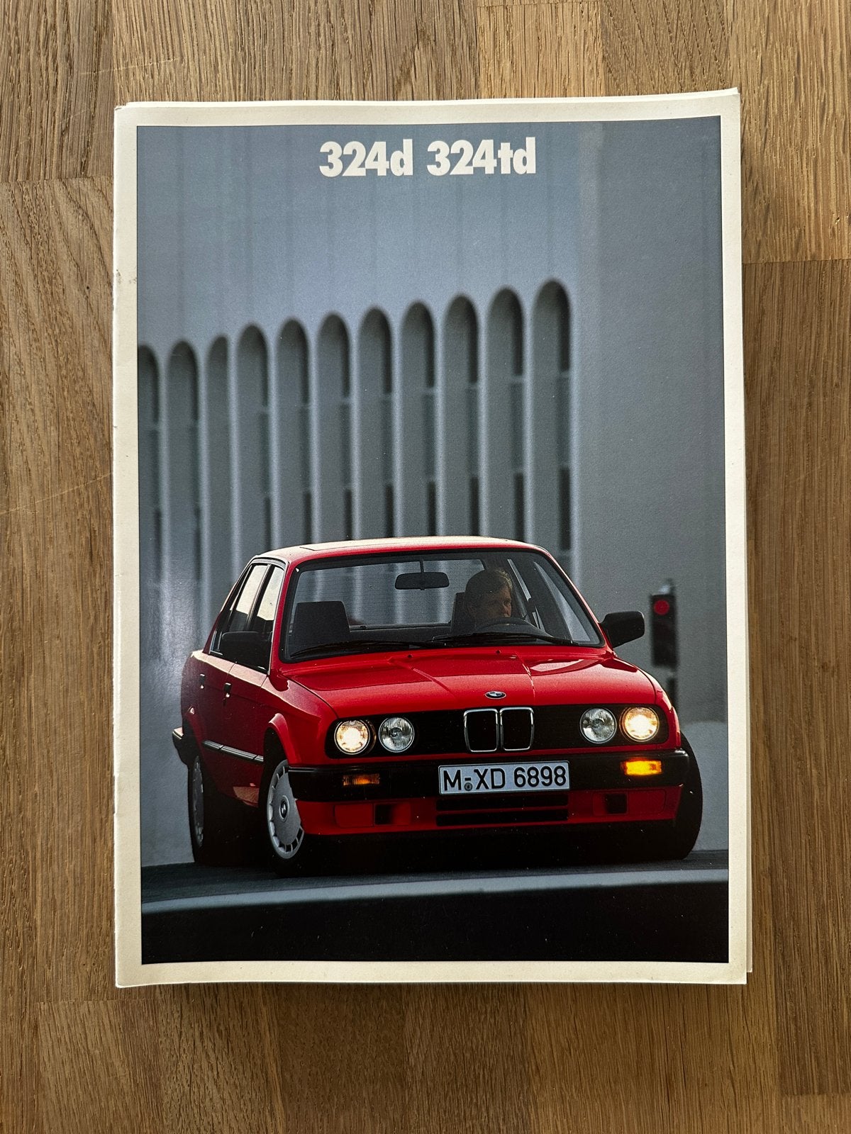BMW 324d 324td E30 brochure, Boeken, Ophalen of Verzenden, Nieuw, BMW