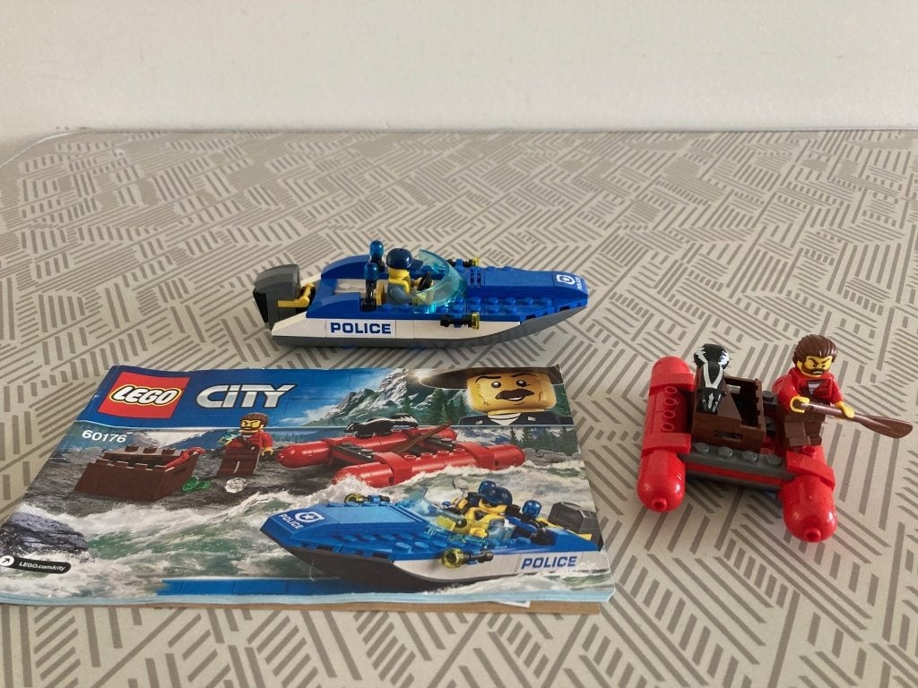 Lego City 60176 bergpolitie, Ophalen, Compleet, City, Lego