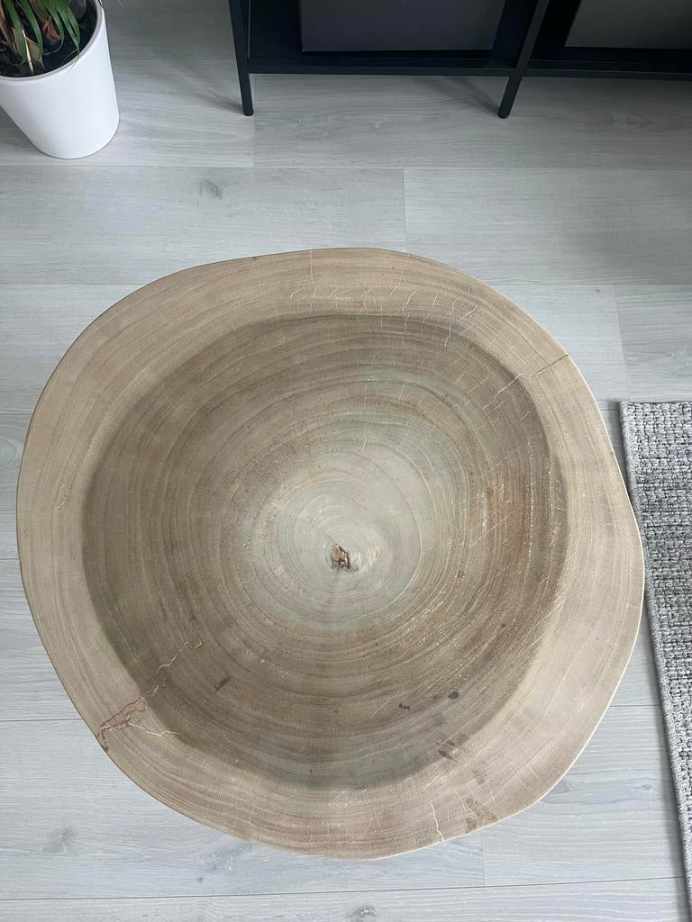 Boomstam salontafel van Nano interieur, Gebruikt, 50 tot 75 cm, Minder dan 50 cm, Overige vormen