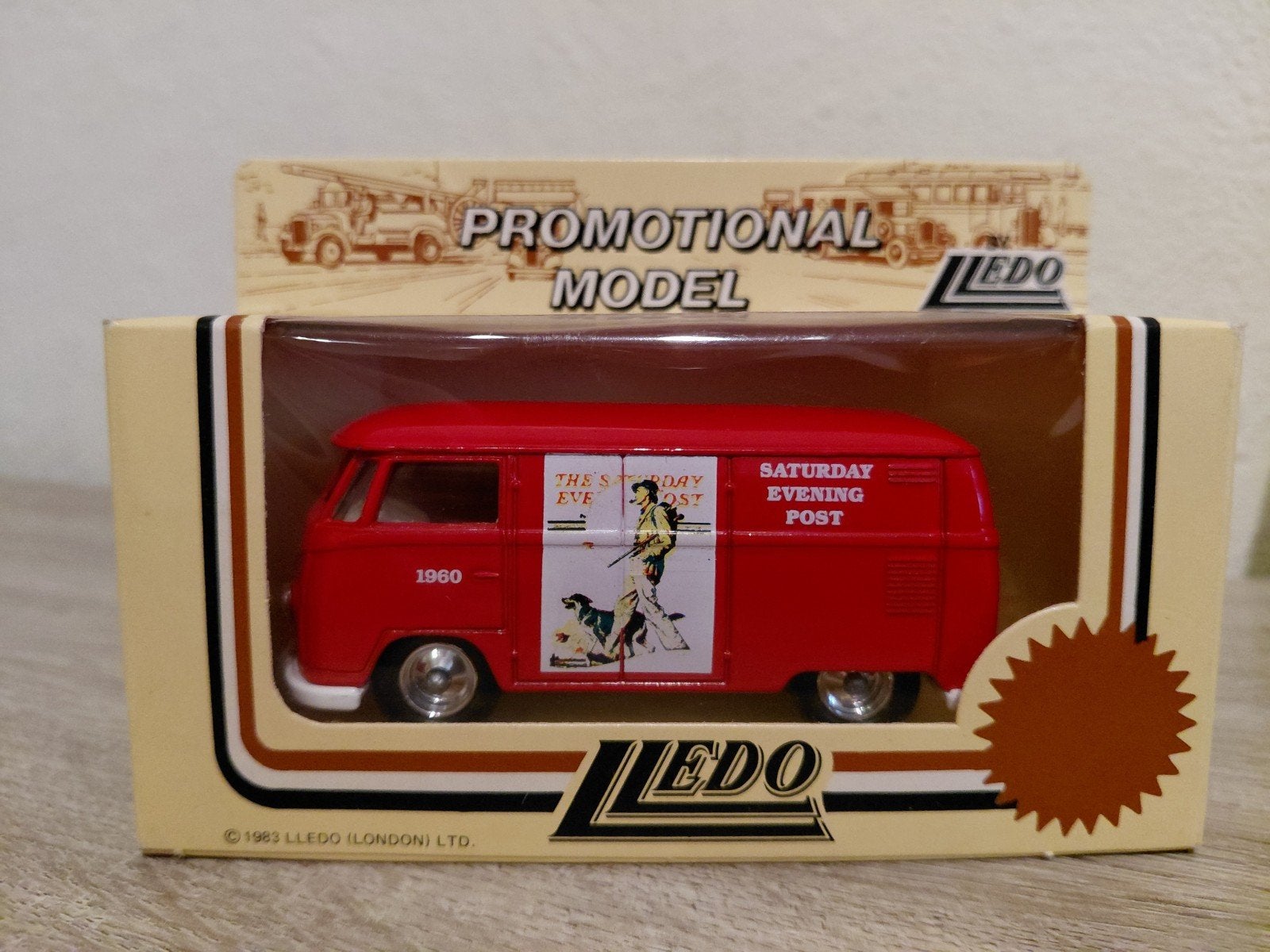 'Saturday Evening Post' VW busje, Overige merken, 1:50 of kleiner, Verzenden, Overige typen