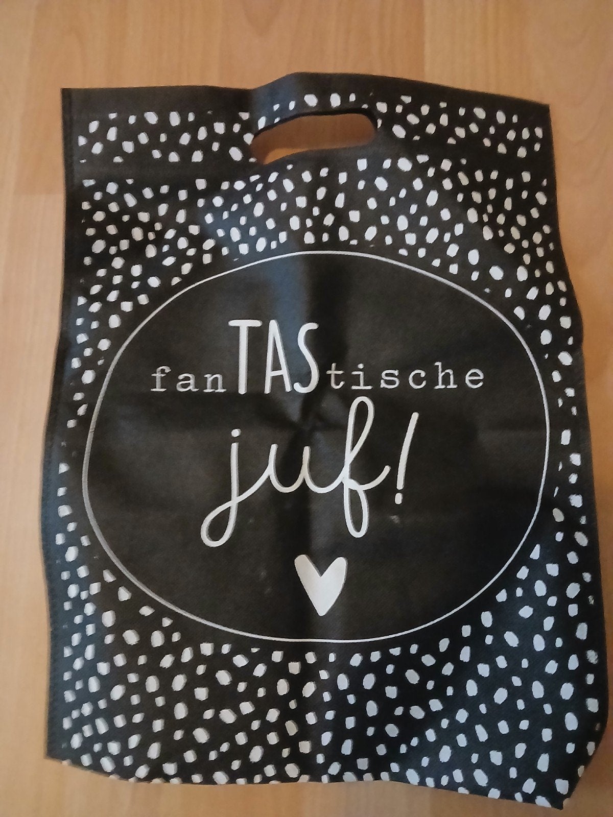 Een tas voor de fanTAStische juf., Ophalen, Zo goed als nieuw, Overige typen, Verjaardag