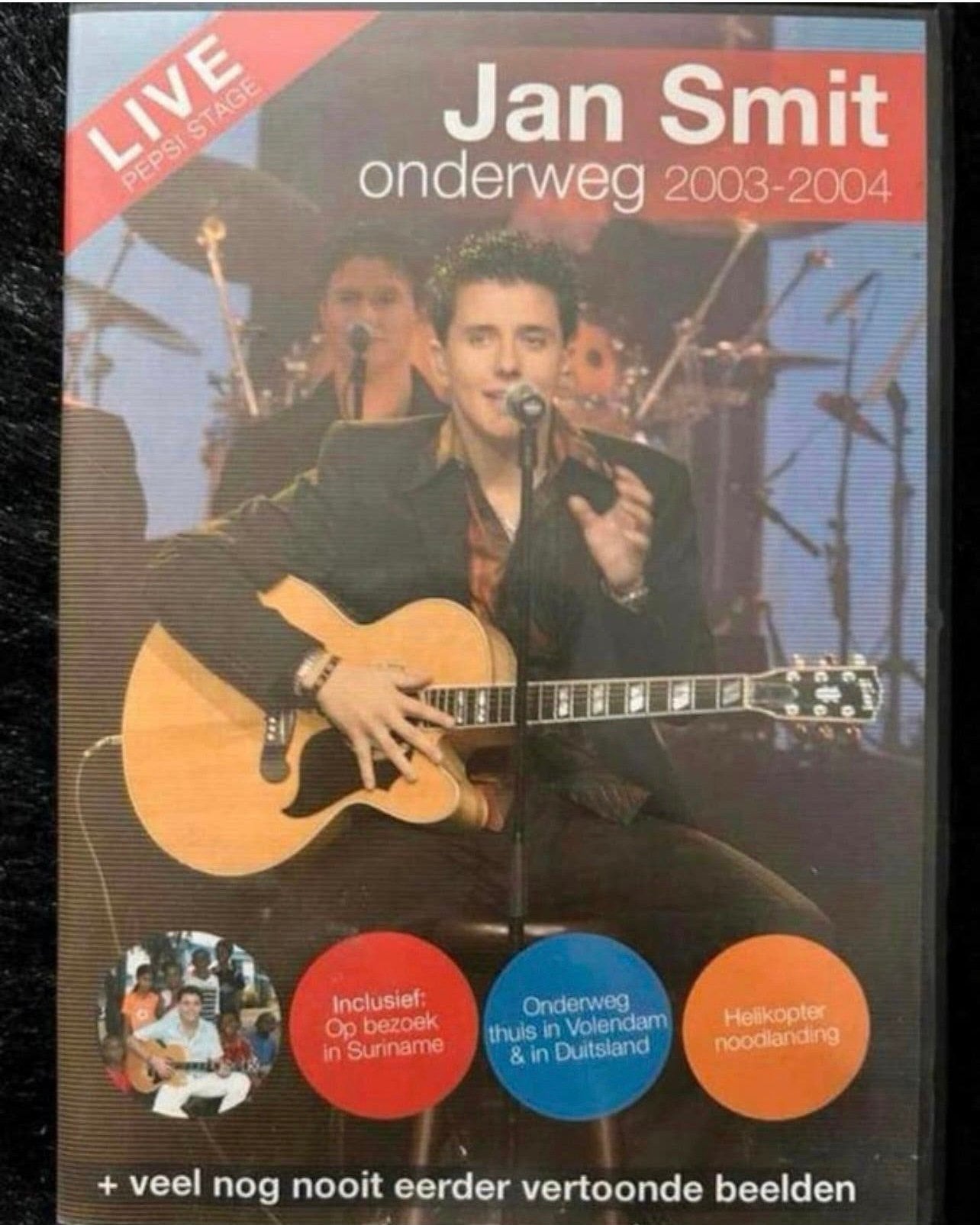 Jan Smit Onderweg 2003-2004 Live DVD, Ophalen of Verzenden, Gebruikt