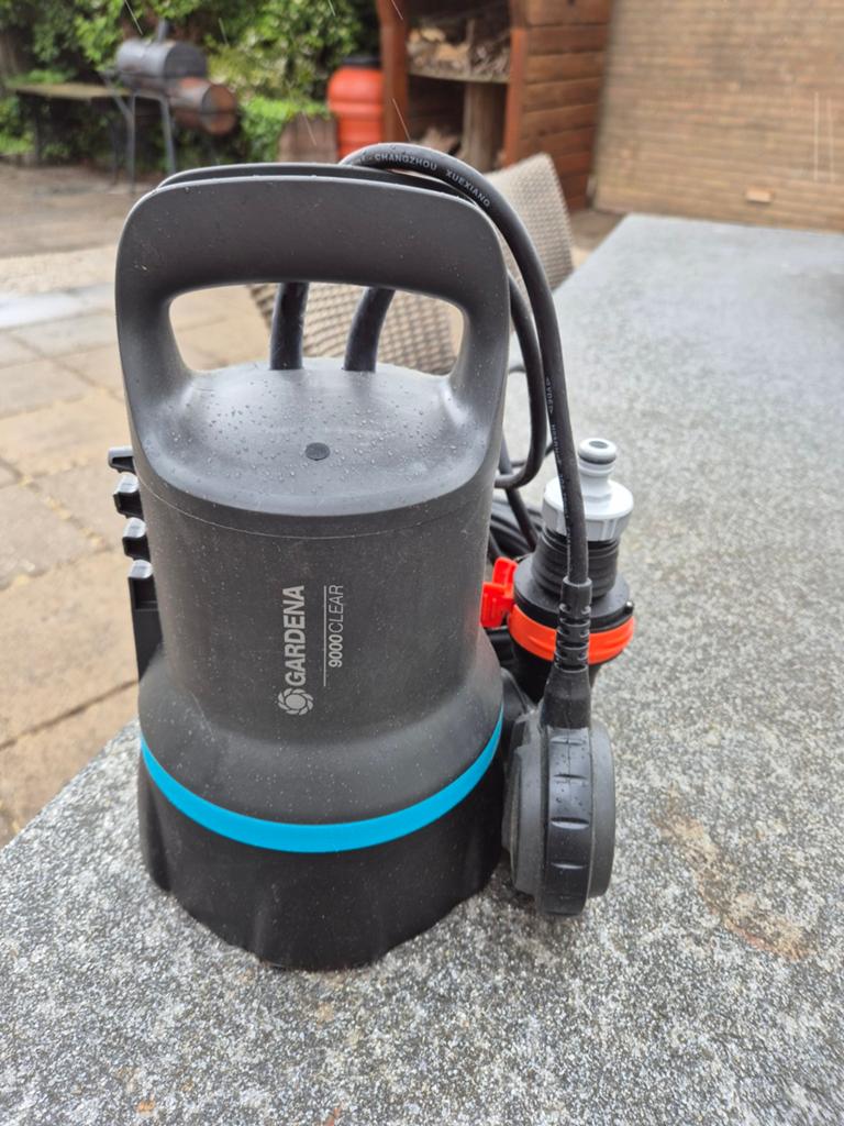 Gardena Dompelpomp 9000 Clear - Ongebruikt, Ophalen, Nieuw, Elektrisch, Dompelpomp