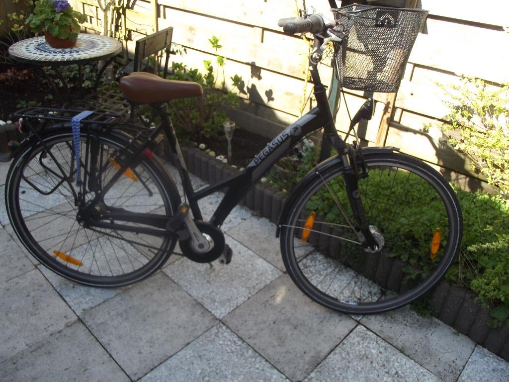 meisjesfiets 28 inch, Ophalen, Gebruikt, 20 inch, Versnellingen