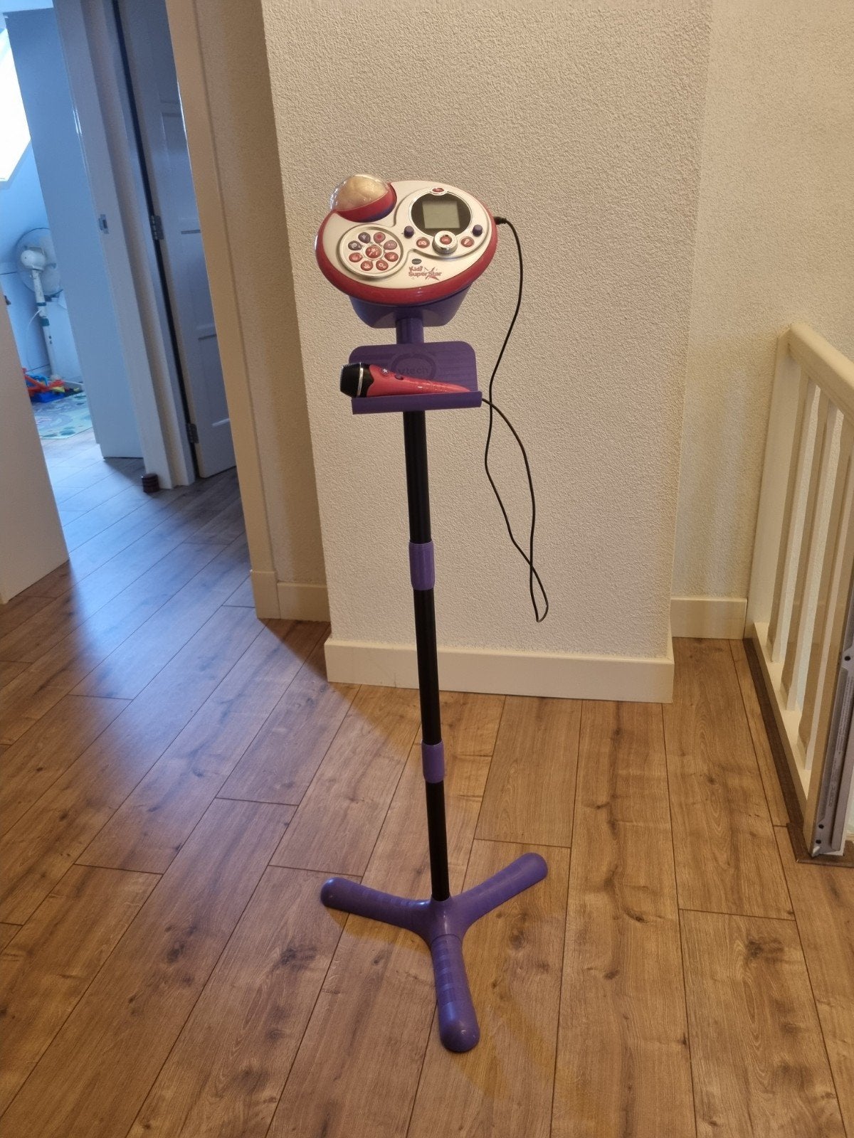 VTech Kidi SuperStar Karaoke Microfoon - Leuke Kids Star, Ophalen of Verzenden, Gebruikt, Jongen of Meisje