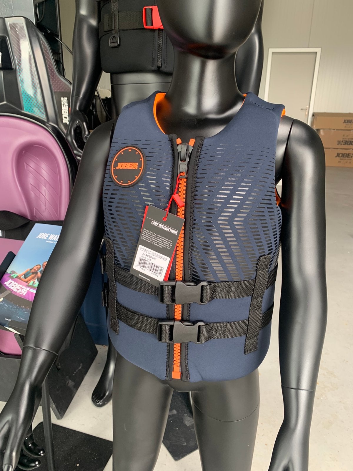 JOBE Neoprene zwemvest kinderen midnight blue - 2026 (Nieuw), Watersport en Boten, Kind, JOBE, JOBE, Nieuw