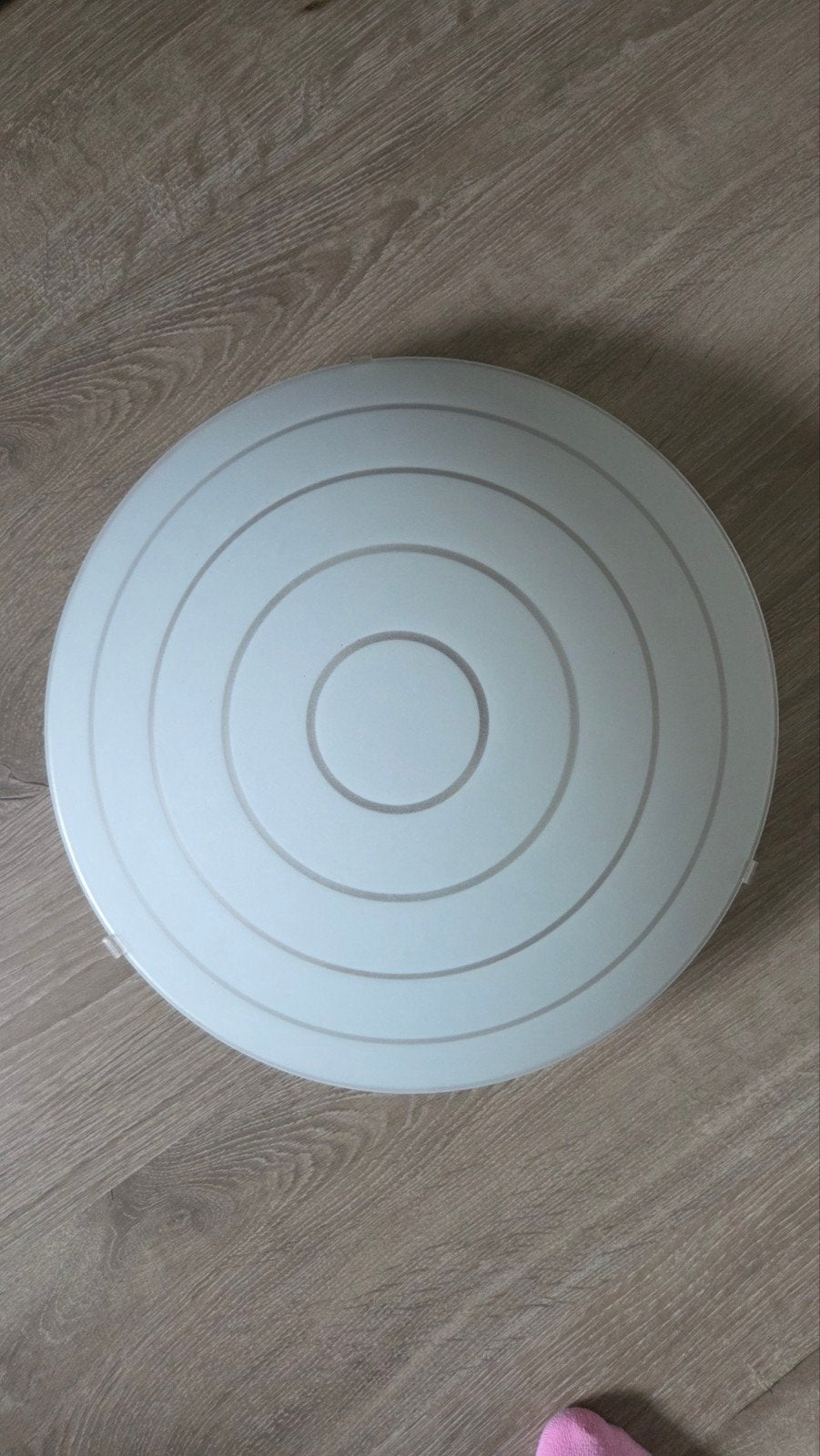 ikea plafonnière, Zo goed als nieuw, Wit, Plafondlamp, Glas