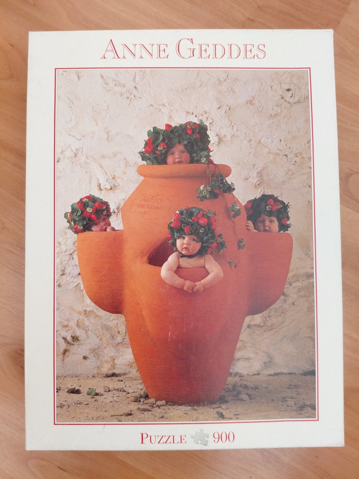 Anne Geddes - 900 stukjes - 666 x 476 mm, Ophalen of Verzenden, 500 t/m 1500 stukjes, Zo goed als nieuw, Legpuzzel
