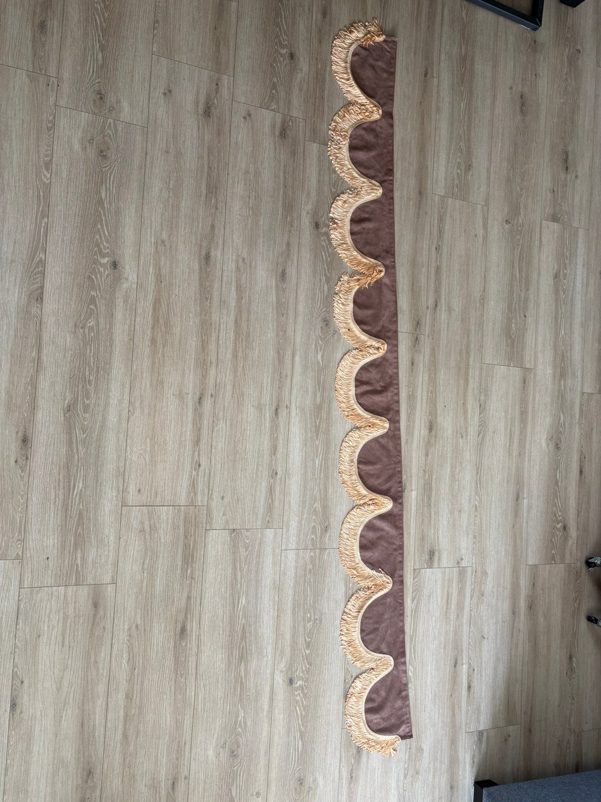 Raamband+zijgordijnen bruin, Ophalen of Verzenden, Nieuw, DAF, Interieur en Bekleding
