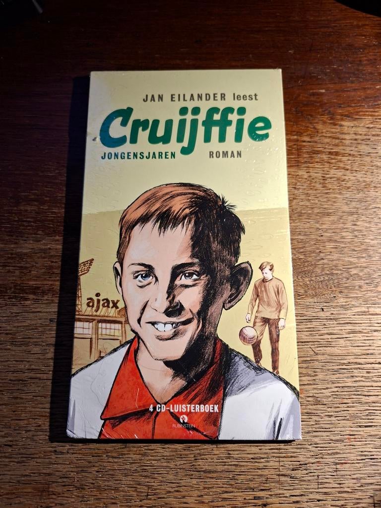 Luisterboek. Cruijffie, jongensjaren Cruijffie, Verzenden, Nieuw, Noord-Brabant