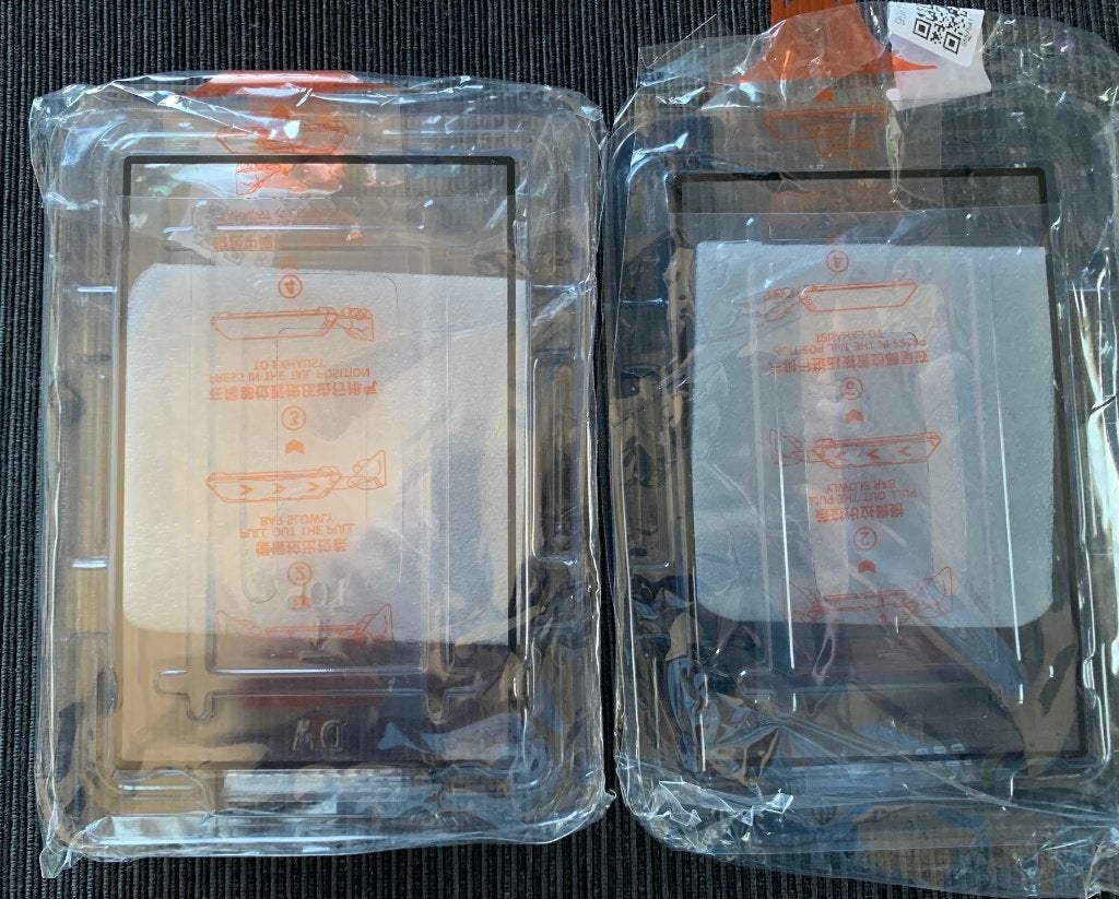 2x Samsung Galaxy Z Fold 8 Screen Protector Tempered Glass, Ophalen of Verzenden, Nieuw, Screenprotector