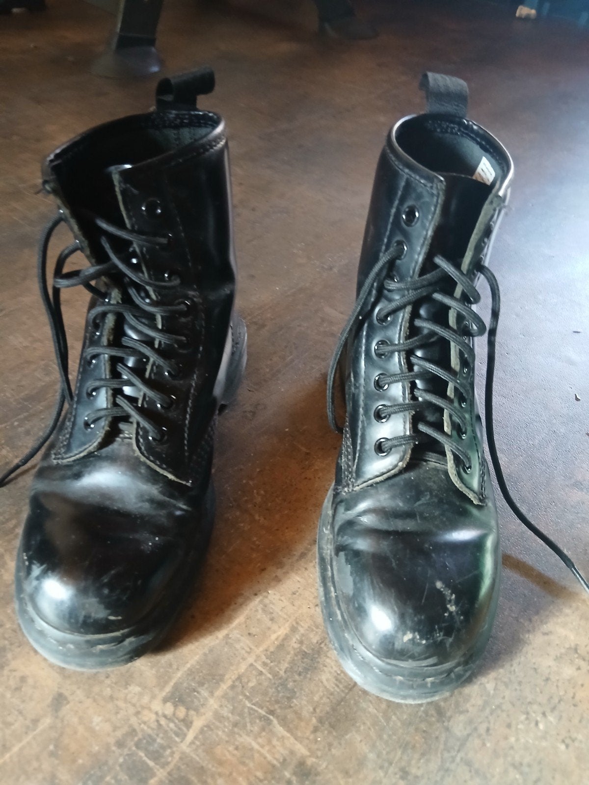 Dr. Martens 1460 Mono Zwarte Laarzen Maat 39, Kleding | Dames, Zwart, Lage of Enkellaarzen, Ophalen of Verzenden, Dr. Martens