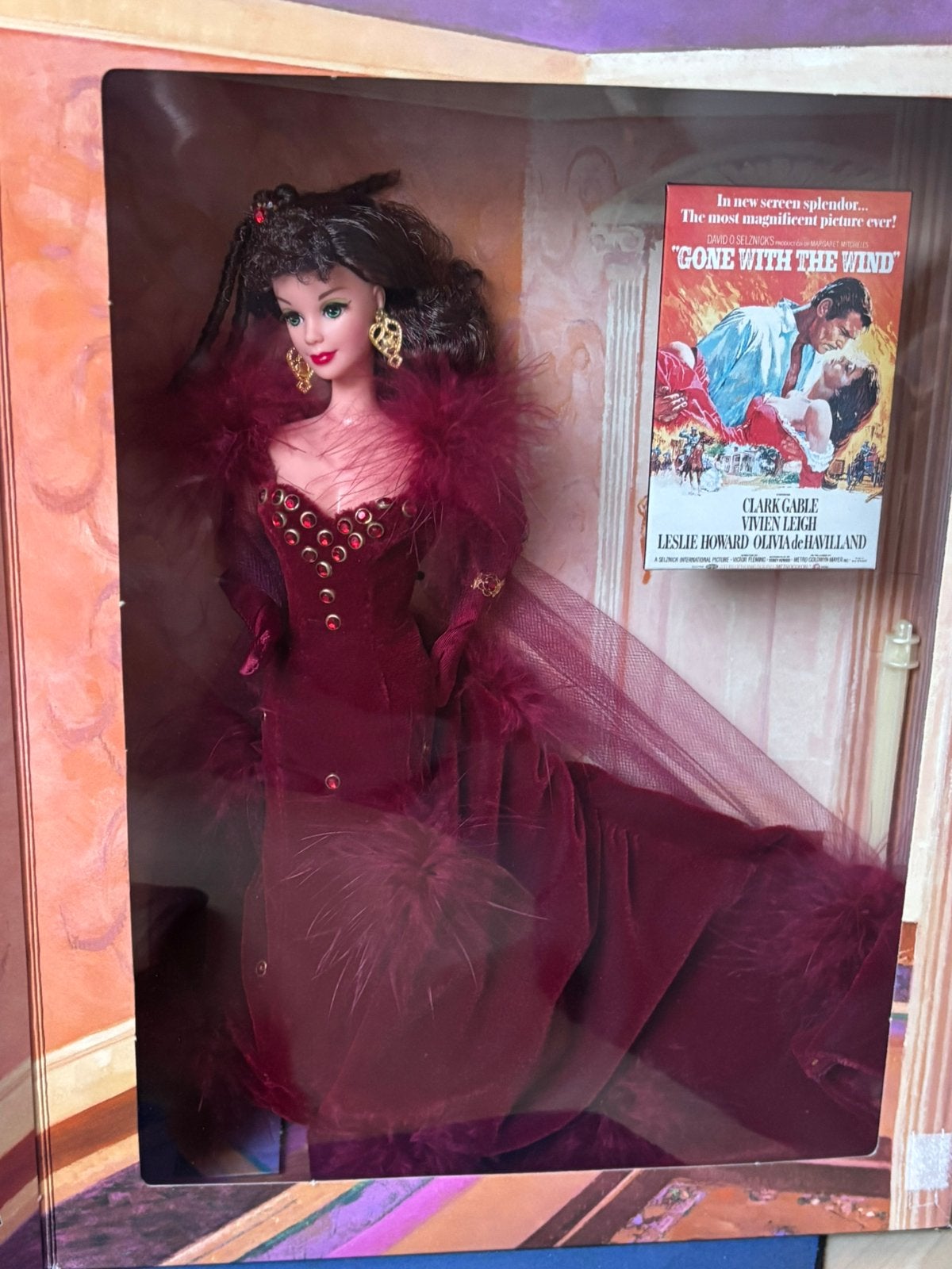 Barbie as Scarlet o Hara NRFB, Ophalen of Verzenden, Zo goed als nieuw, Fashion Doll