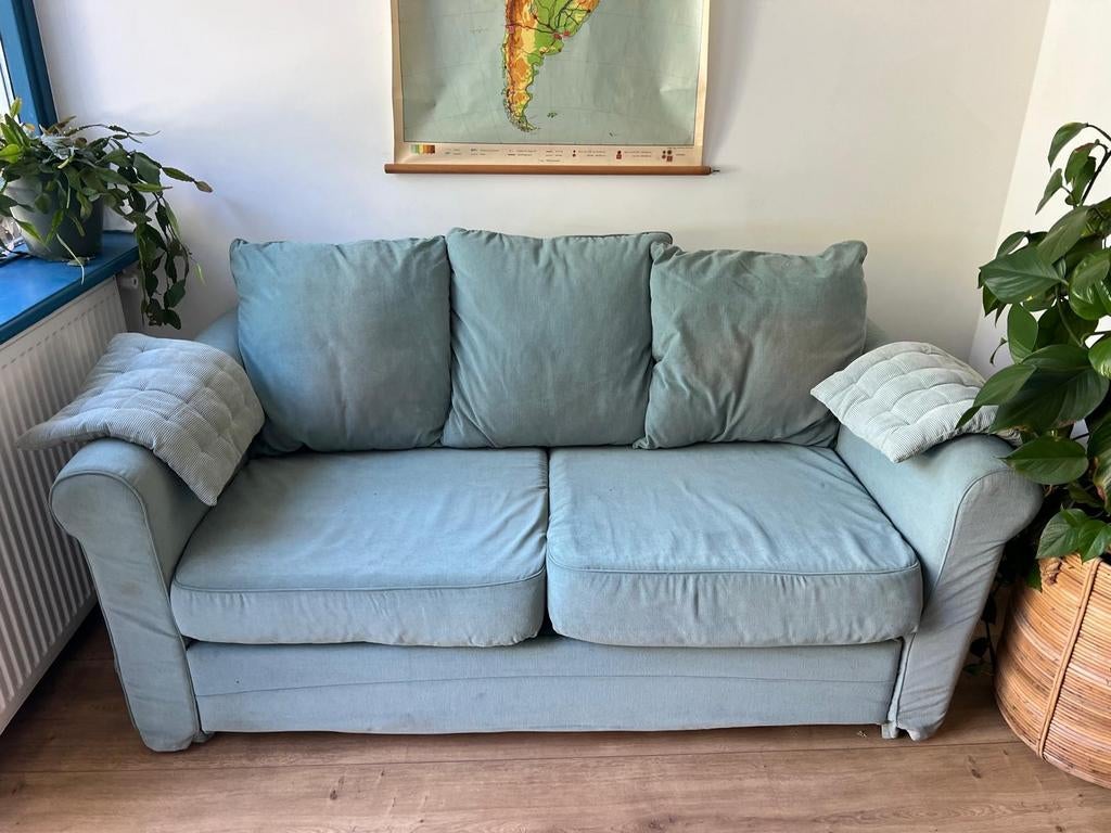 Ikea Grönlid bank, Ophalen of Verzenden, Zo goed als nieuw, Driepersoons, Stof