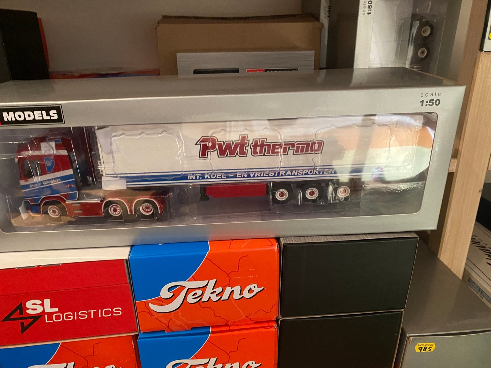 WSI Scania PWT, Hobby en Vrije tijd, Modelauto's | 1:50, Ophalen of Verzenden, Nieuw, Bus of Vrachtwagen, Wsi