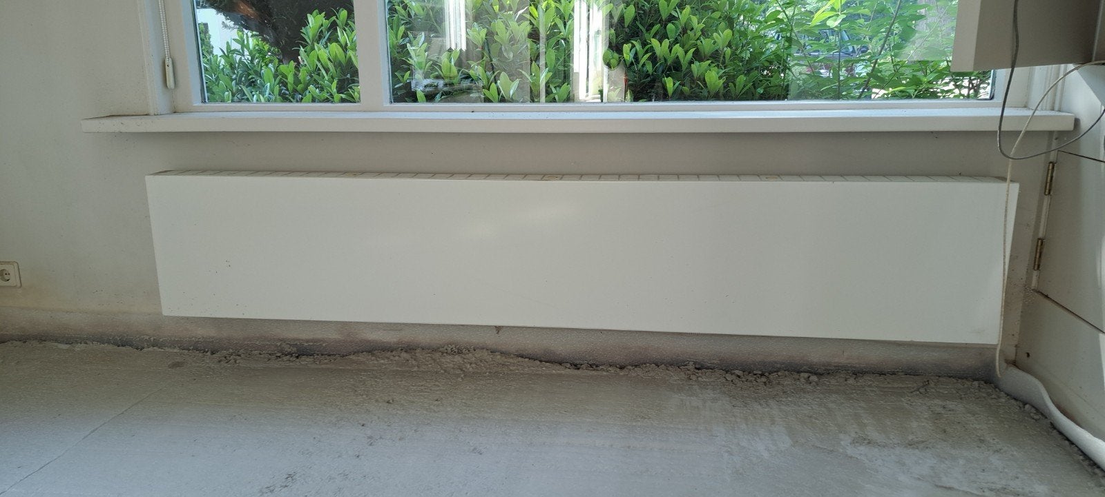 Witte paneel radiatoren, zo goed als nieuw, Ophalen, 30 tot 80 cm, Radiator, 150 cm of meer