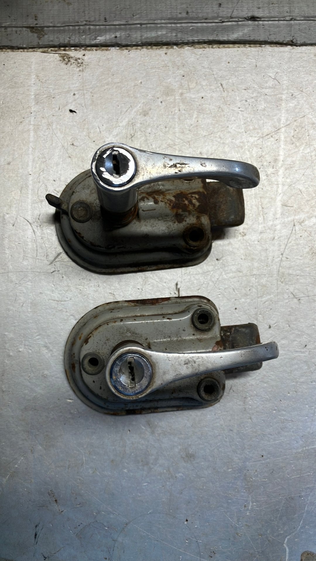 Citroen 2CV portierslot met handels, Auto-onderdelen, Ophalen, Gebruikt, Citroën
