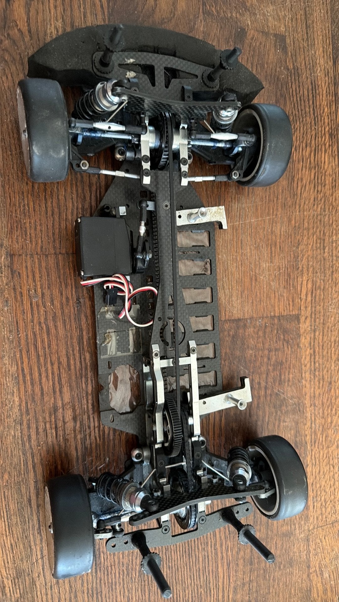 Coralky toering car 1/10 electro roller plus servo, Elektro, B, Ophalen of Verzenden, Schaal 1:10