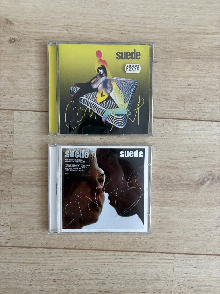 Suede - Coming up & Singles, Ophalen of Verzenden, Zo goed als nieuw, Pop